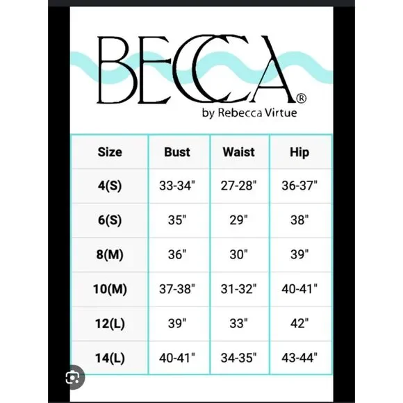 Becca By Rebecca Virtue Iconic Adela Hipster Bikini Bottom Women's Size M - Picture 12 of 15